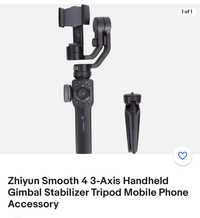 Handheld stabilizer mobile phone accessory zhiyun smooth 4