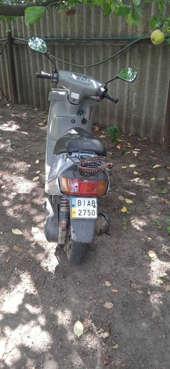 Yamaha Jog на документах.