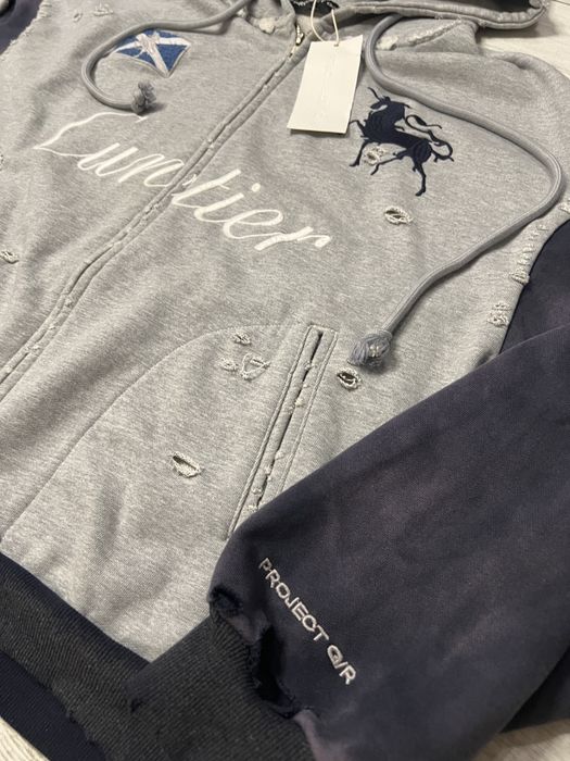 project j/r zip hoodie Cuntier зипка project j/r oversize hoodie opium