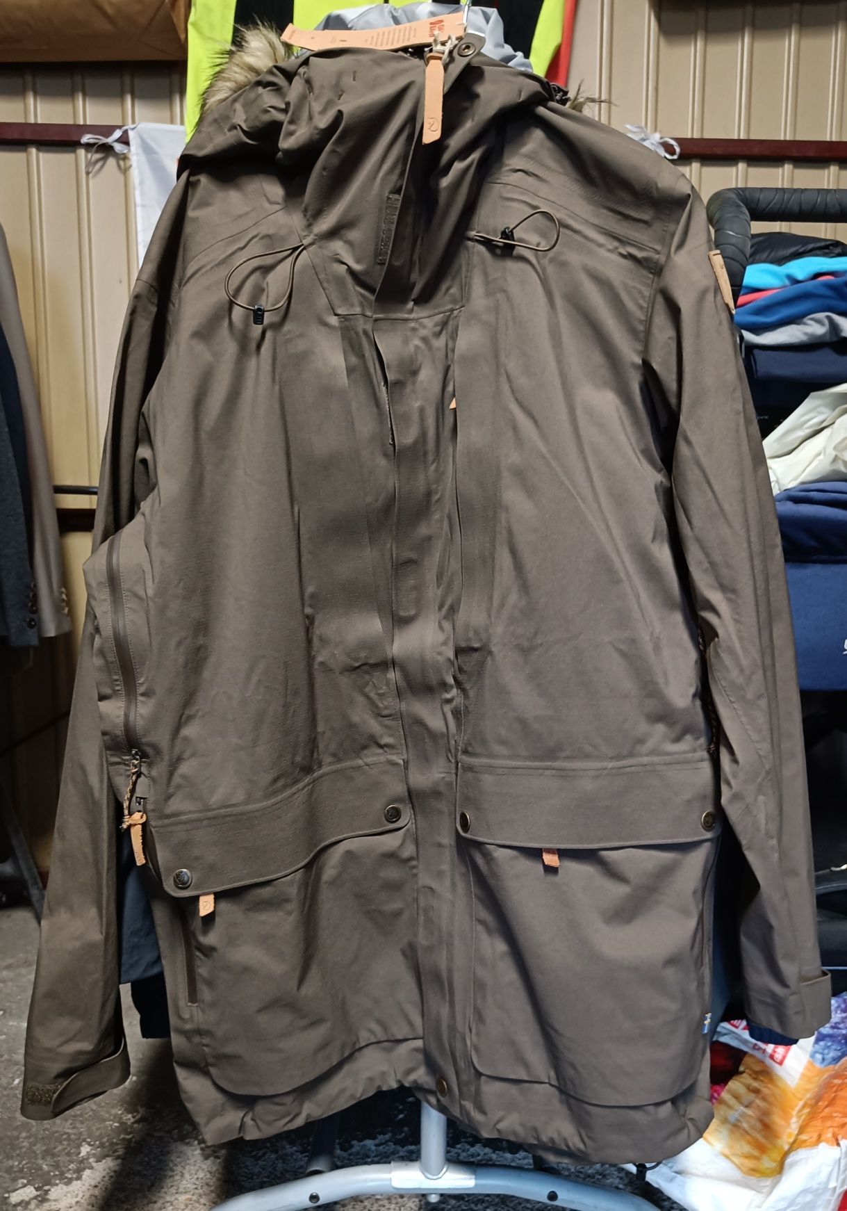 Kurtka męska Fjällräven Keb Eco-shell Parka (L)