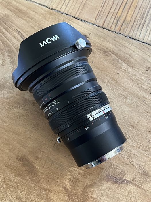 Laowa 20 tilt shift l mount