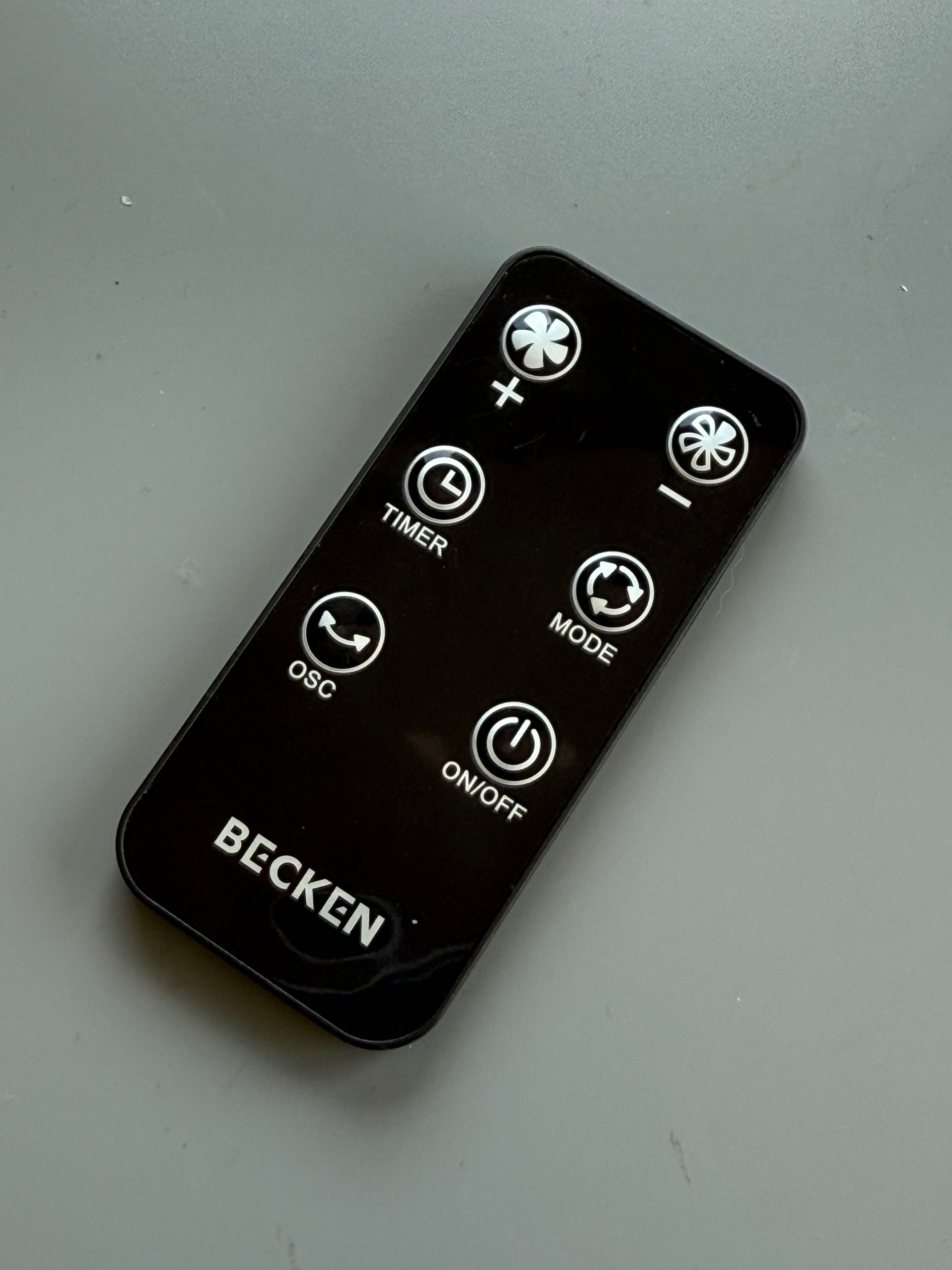 Ventoinha de pé Becken 60W com comando