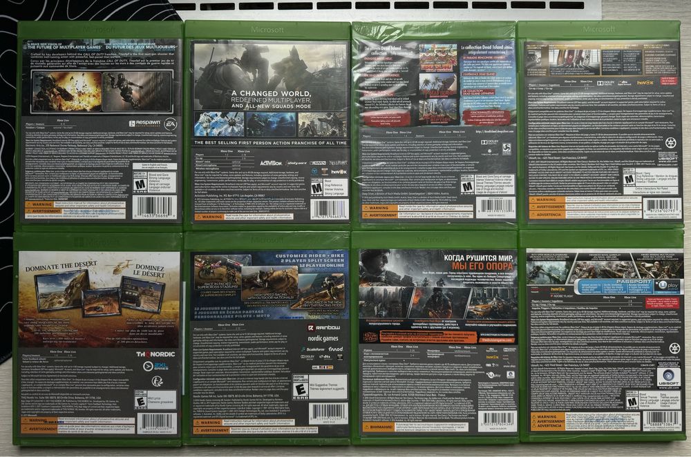Игры XBOX One/Series X.  STEEP, Batman, Titanfall, Thief, Call of Duty
