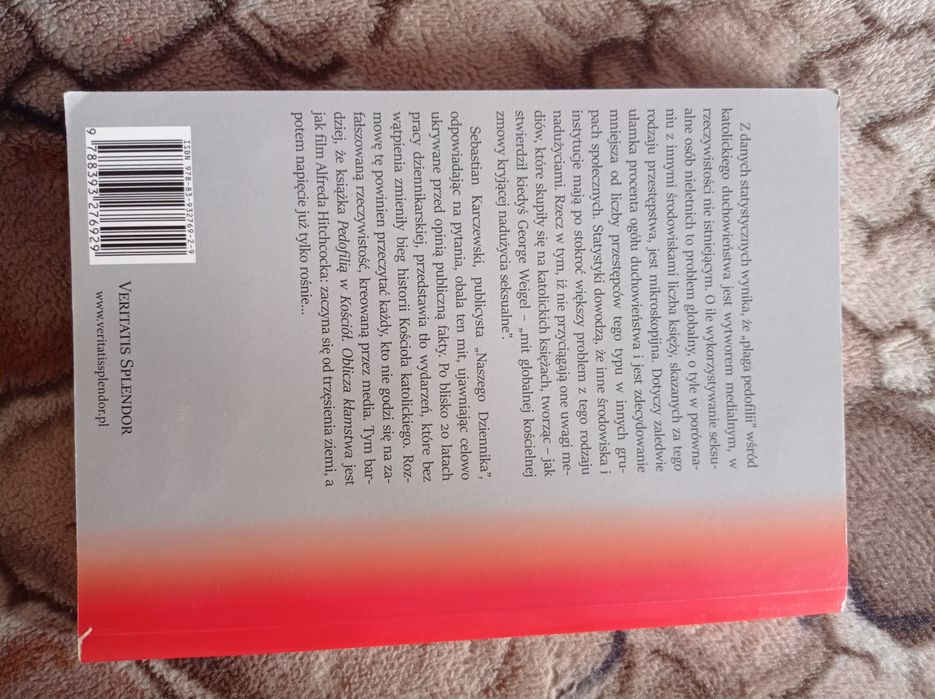 Książka Pedofilią w kościół oblicza kłamstwa