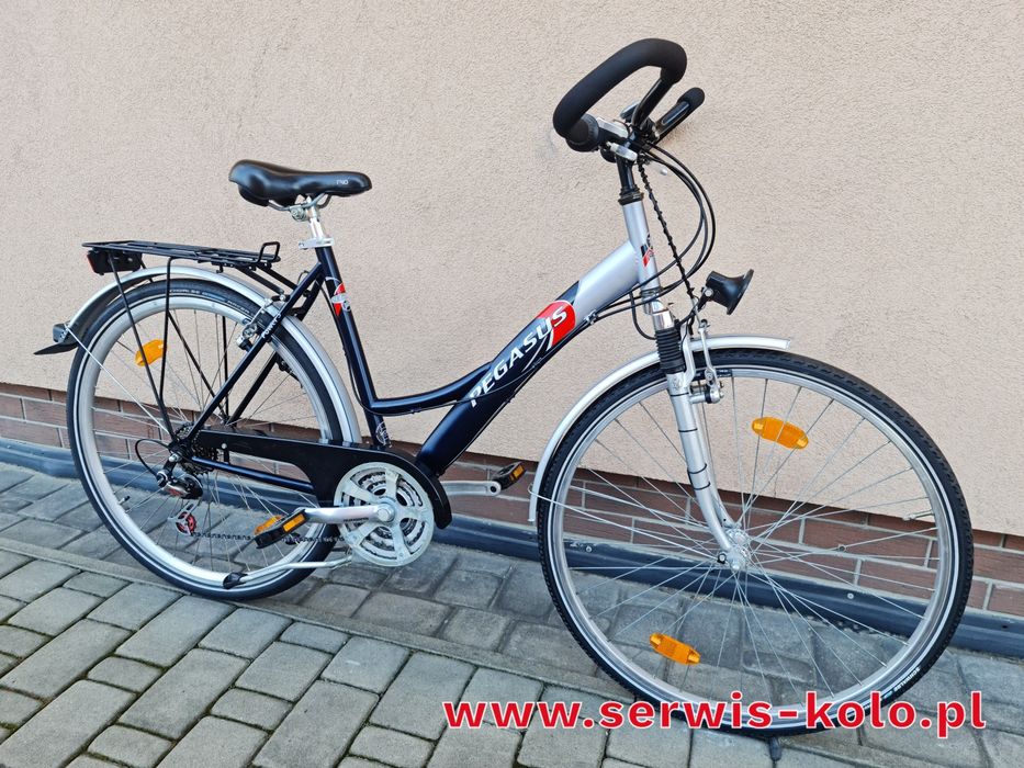 Rower damski damka trekkingowy PEGASUS koła 28 SHIMANO okazja rabat