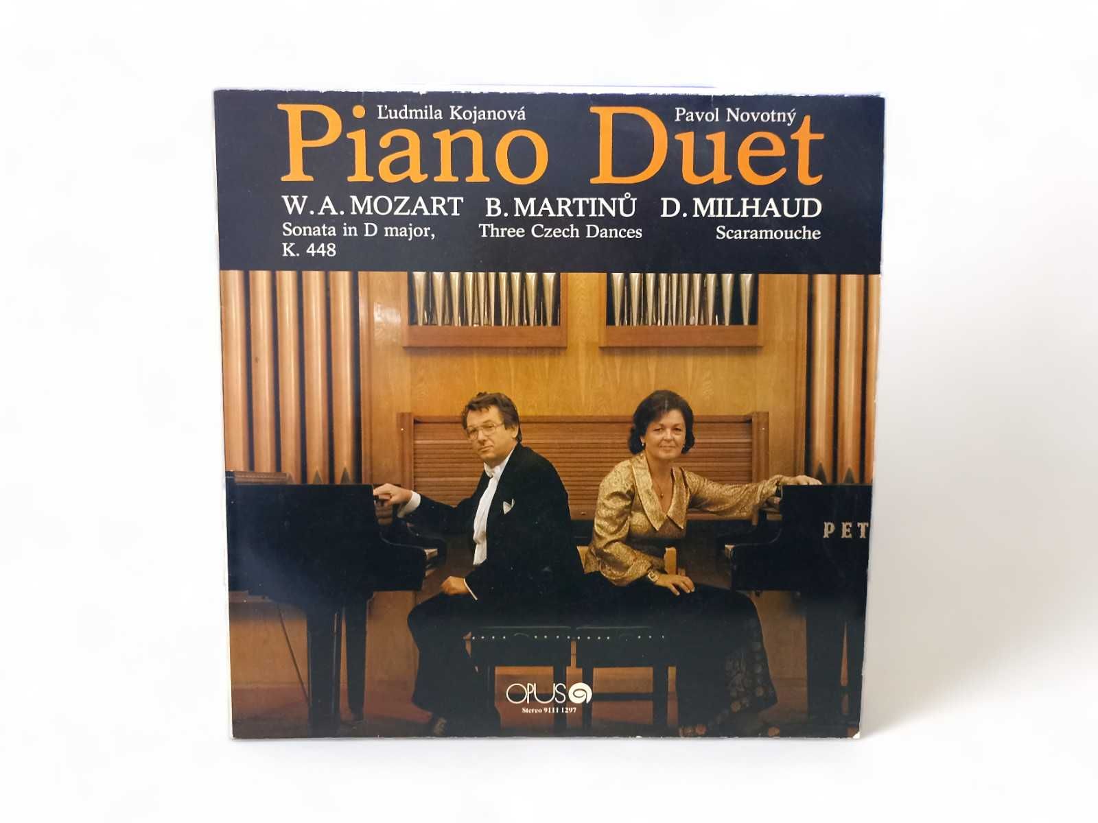 "Piano Duet" - Ludmila Kojanova, Pavol Novotny - płyta winyl
