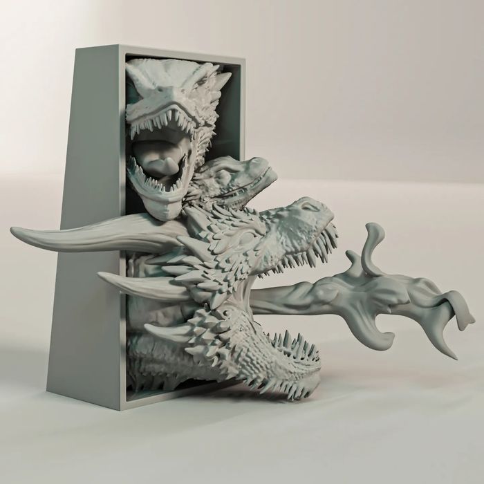 Dragão dragon book 3D