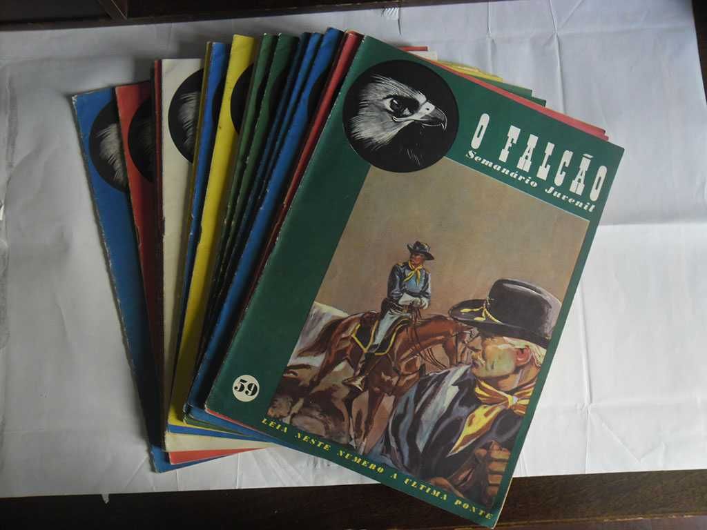 Mocidade Portuguesa, Tigre, Rodeo, Falcão, Salgari