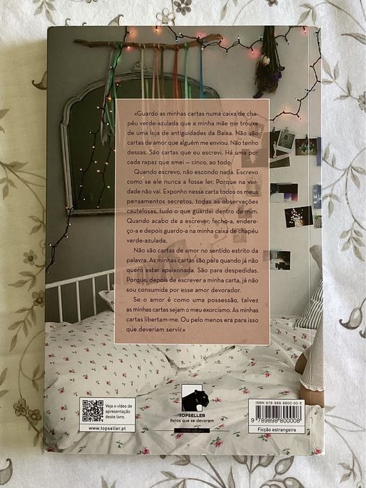 Livro A Todos Os Rapazes Que Amei