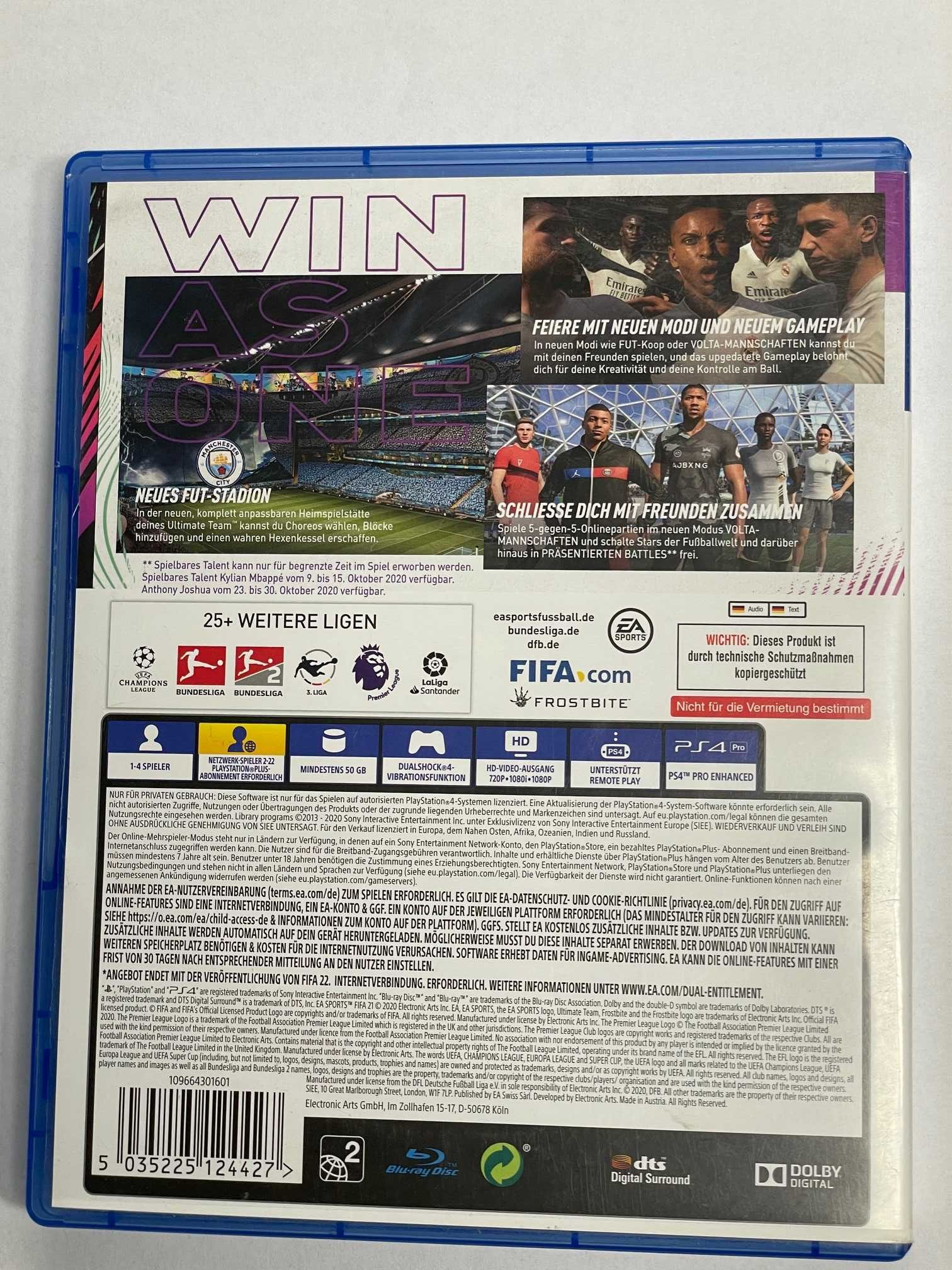 Gra FIFA 21 PS4 Play Station 4