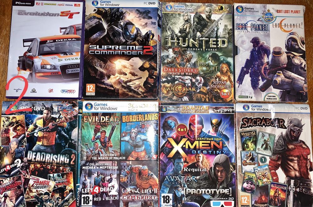 Dvd игры ( counter strike, mafia, assassin, prototype)