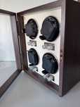 Watch Winder 4 Relógios Rolex Breitling Iwc Oris Fortis Omega Tissot
