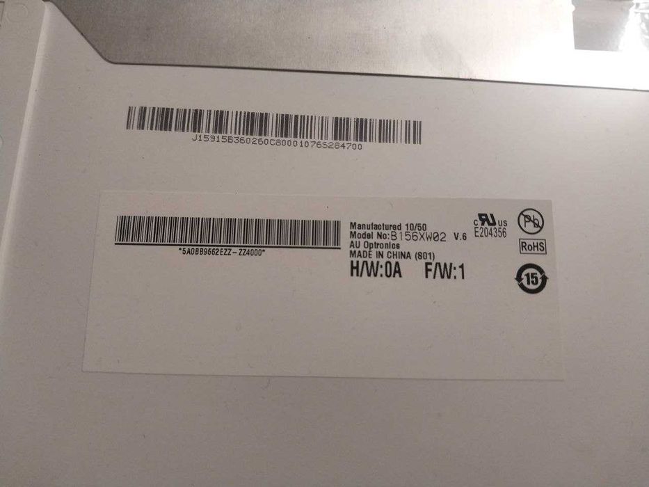 Матриця ASUS K52J B156XW02