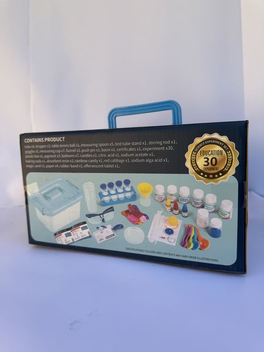 Науковий набір Набір хіміка 24 ел набір дослідів опитів
