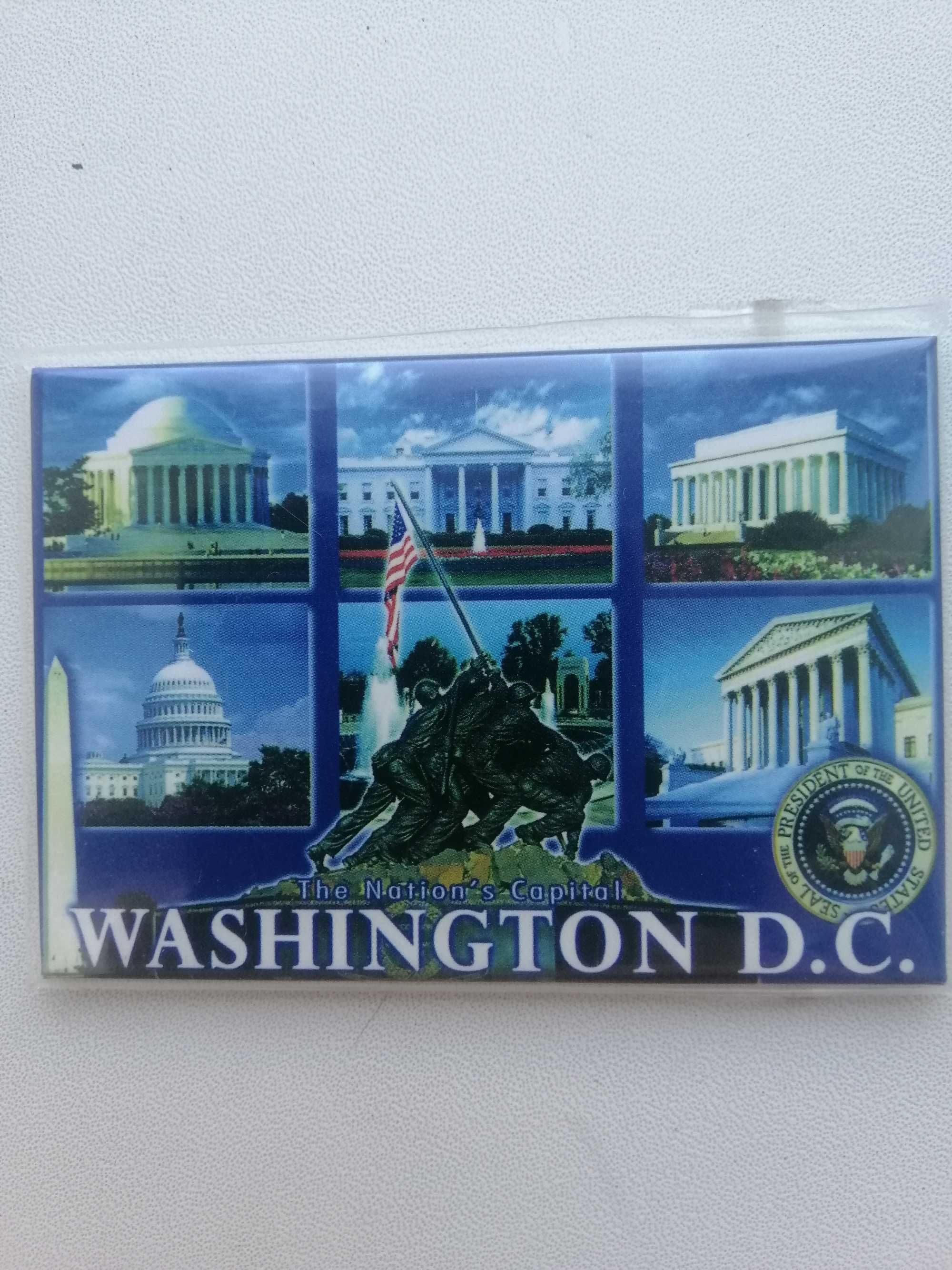 Сувениры магниты с видами на Вашингтон