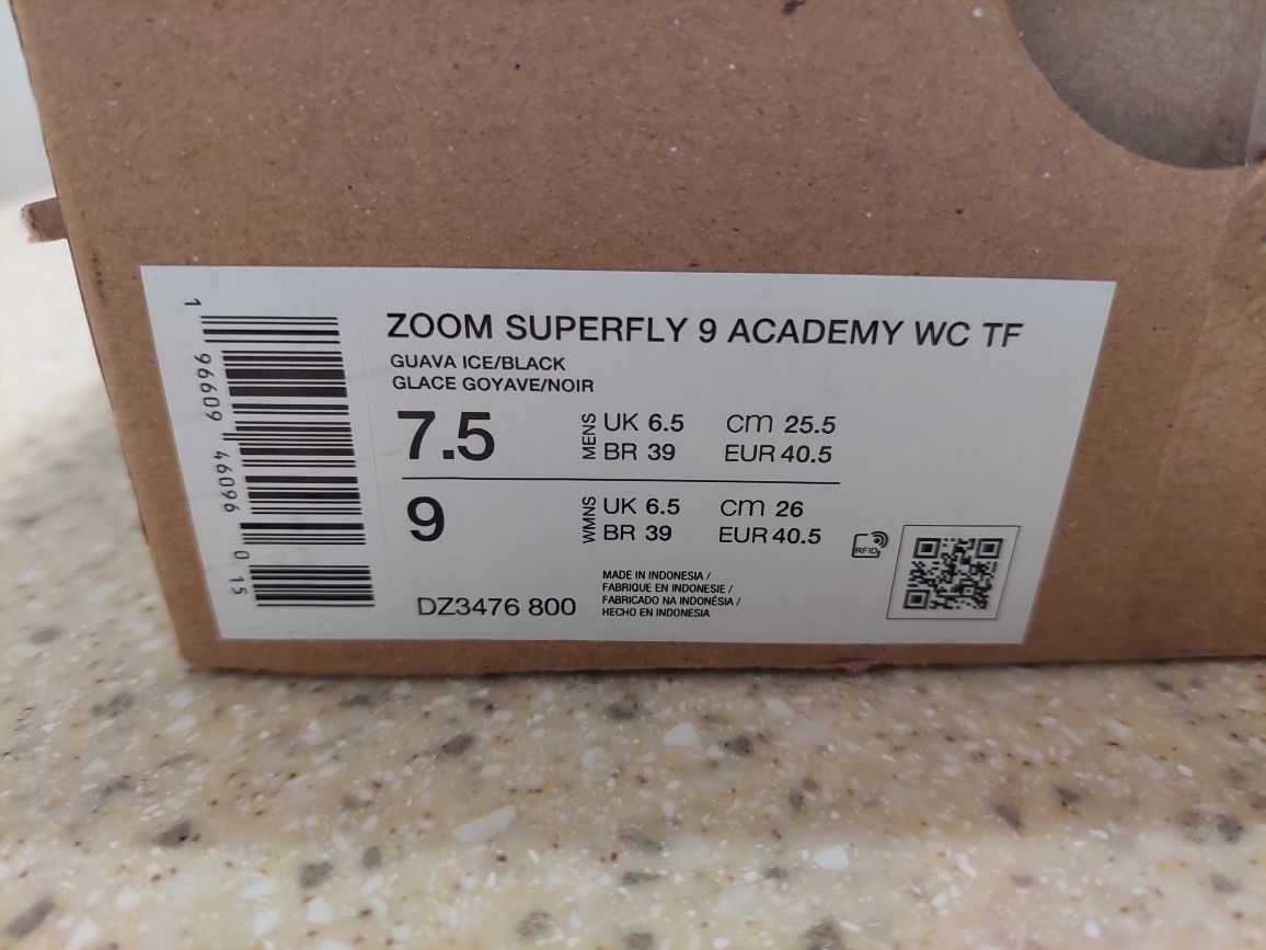 Продам сороконіжки Nike Zoom Mercurial Superfly 9 Academy WC TF