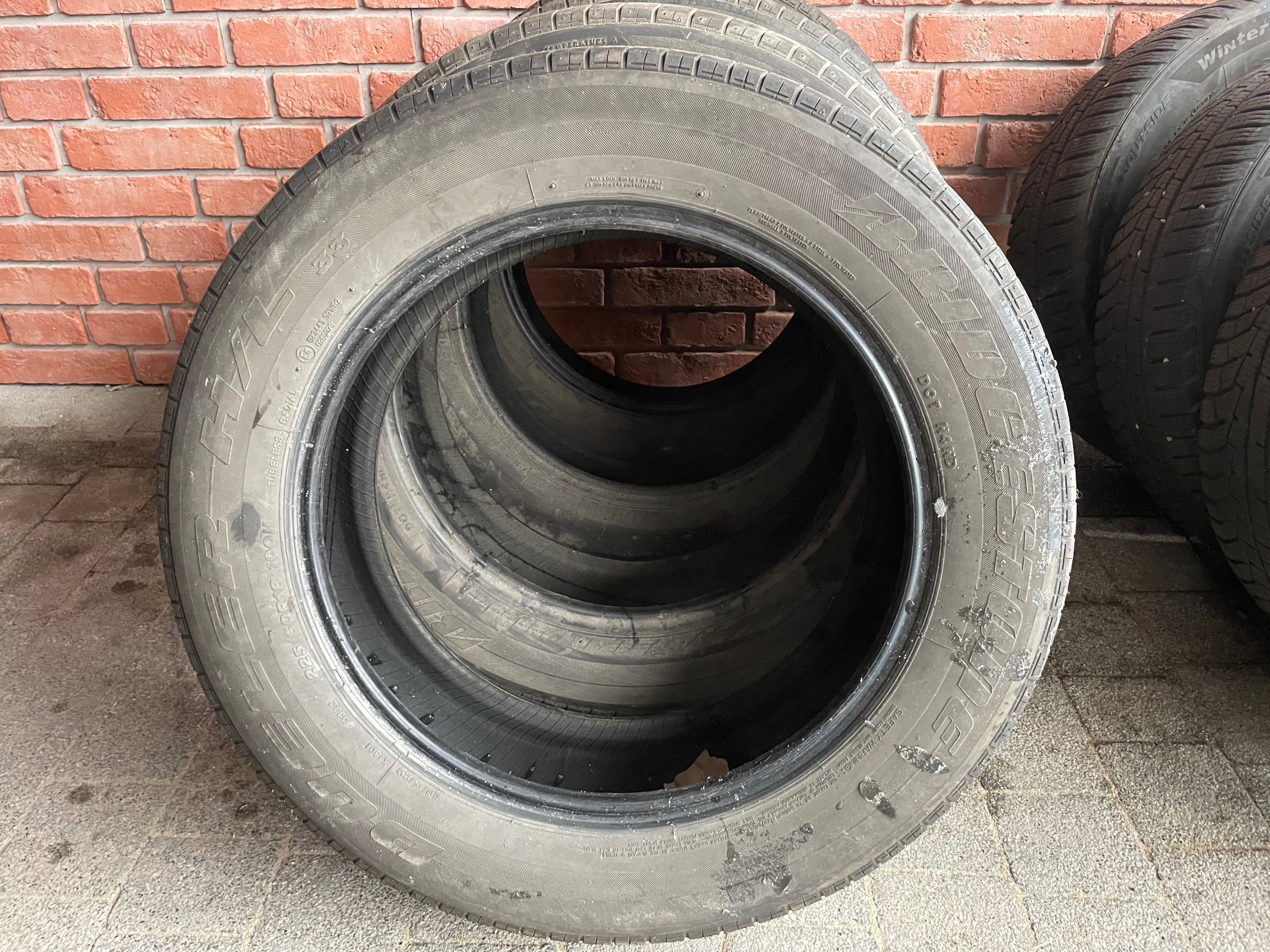 letnie BRIDGESTONE 225/60/18 4szt SUV