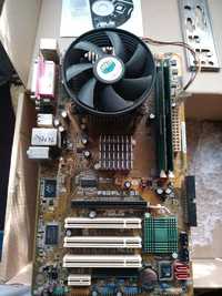 Материнская плата Asus P535GPL-X + Проц Celeron D 351 + ОЗУ DDR 1GB