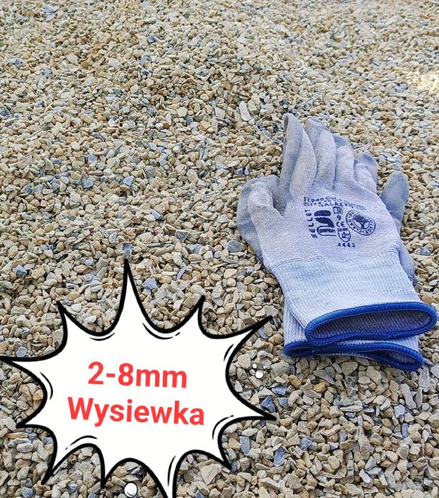 Komin dolomitowy 4 do 31 wysiewka dolomitowa 2 do 8 mm