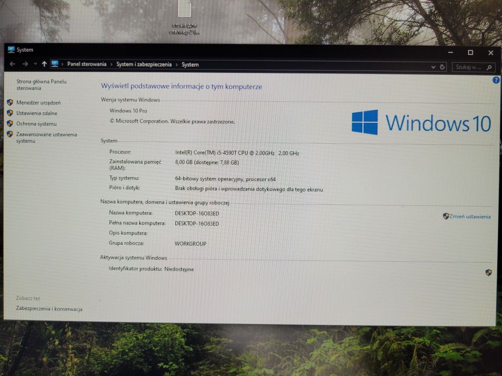 Komputer Fujitsu Esprimo x923 AiO i5 FHD IPS [Odbiór osobiste]