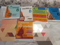 Cadernos fichas 8 ano