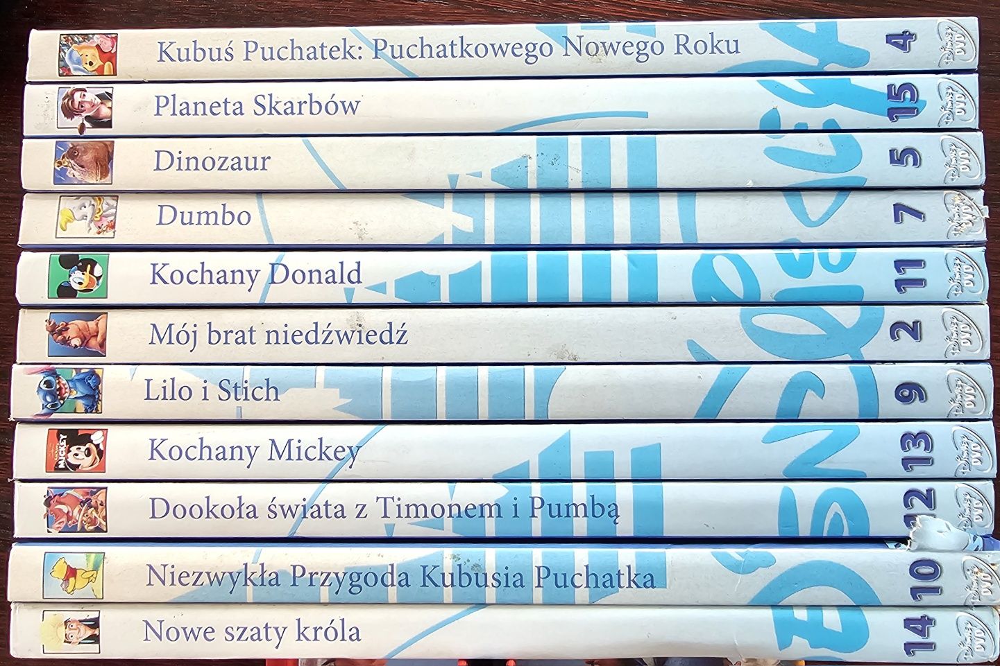 Disney dvd magiczna kolekcja plus inne