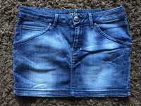 ONLY mini spódniczka jeansowa r.28