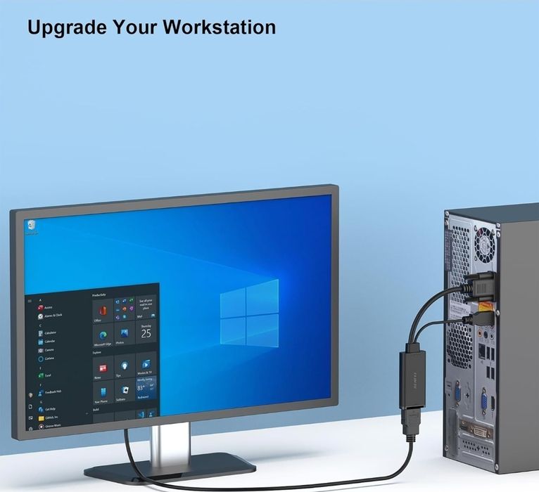 Adaptador BENFEI VGA para HDMI 1080P