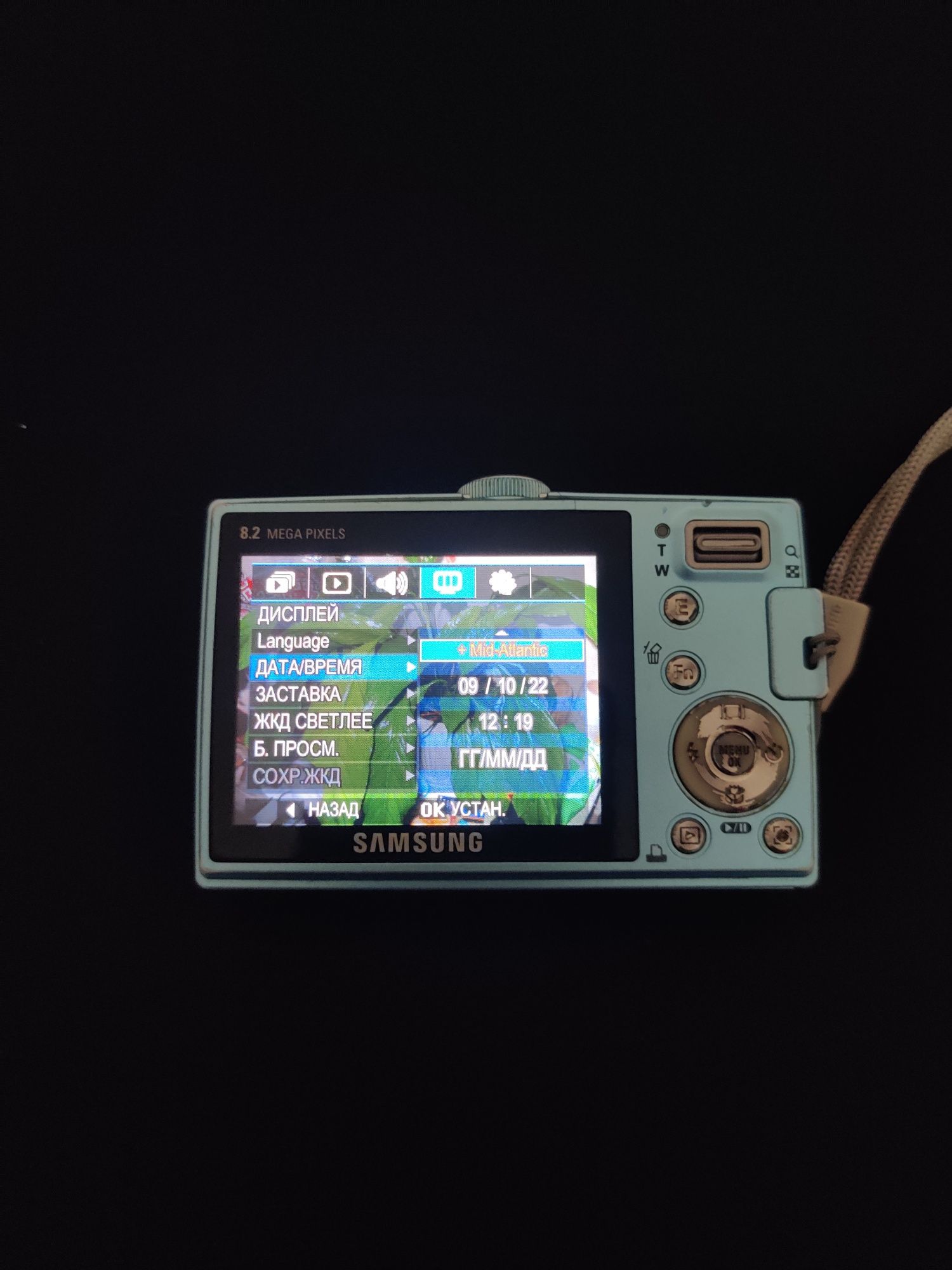 Samsung L100 Blue Aluminum Вінтажна Мильниця фотоапарат фотокамера