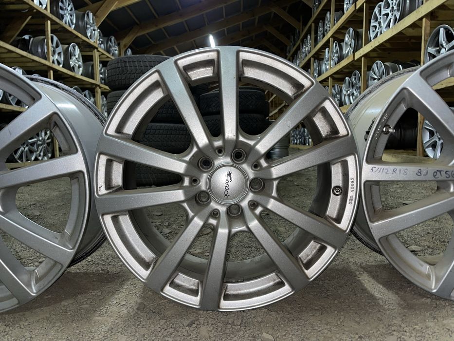 Німецькі універсальні диски BROCK 5/112 R18 8J ET56 ідеал 4шт