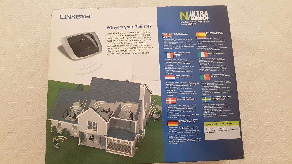 LINKSYS Wireless-N WRT160N (** NOVO **)