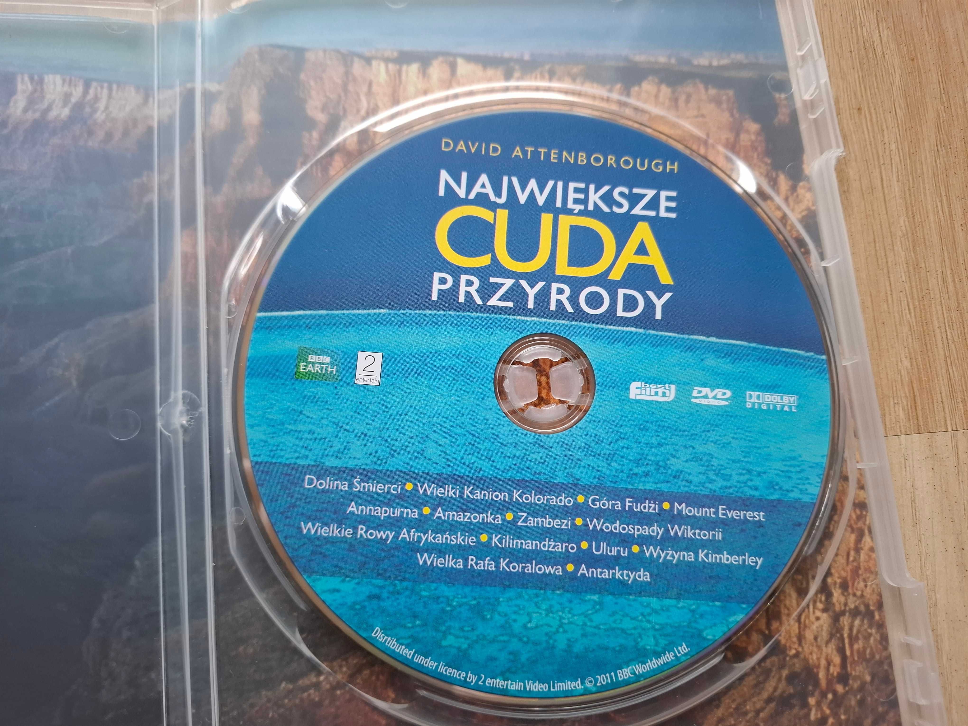 Największe cuda przyrody David Attenborough BBC DVD