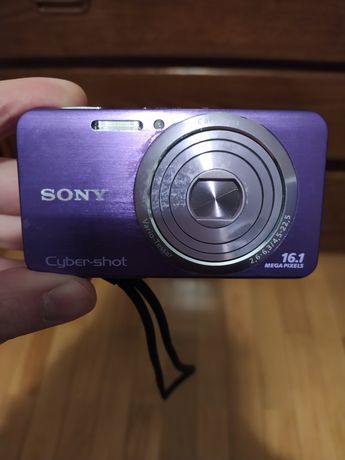 Máquina digital Sony violeta 16.1