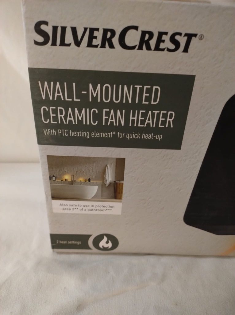 Ceramiczny termowentylator ścienny SilverCrest