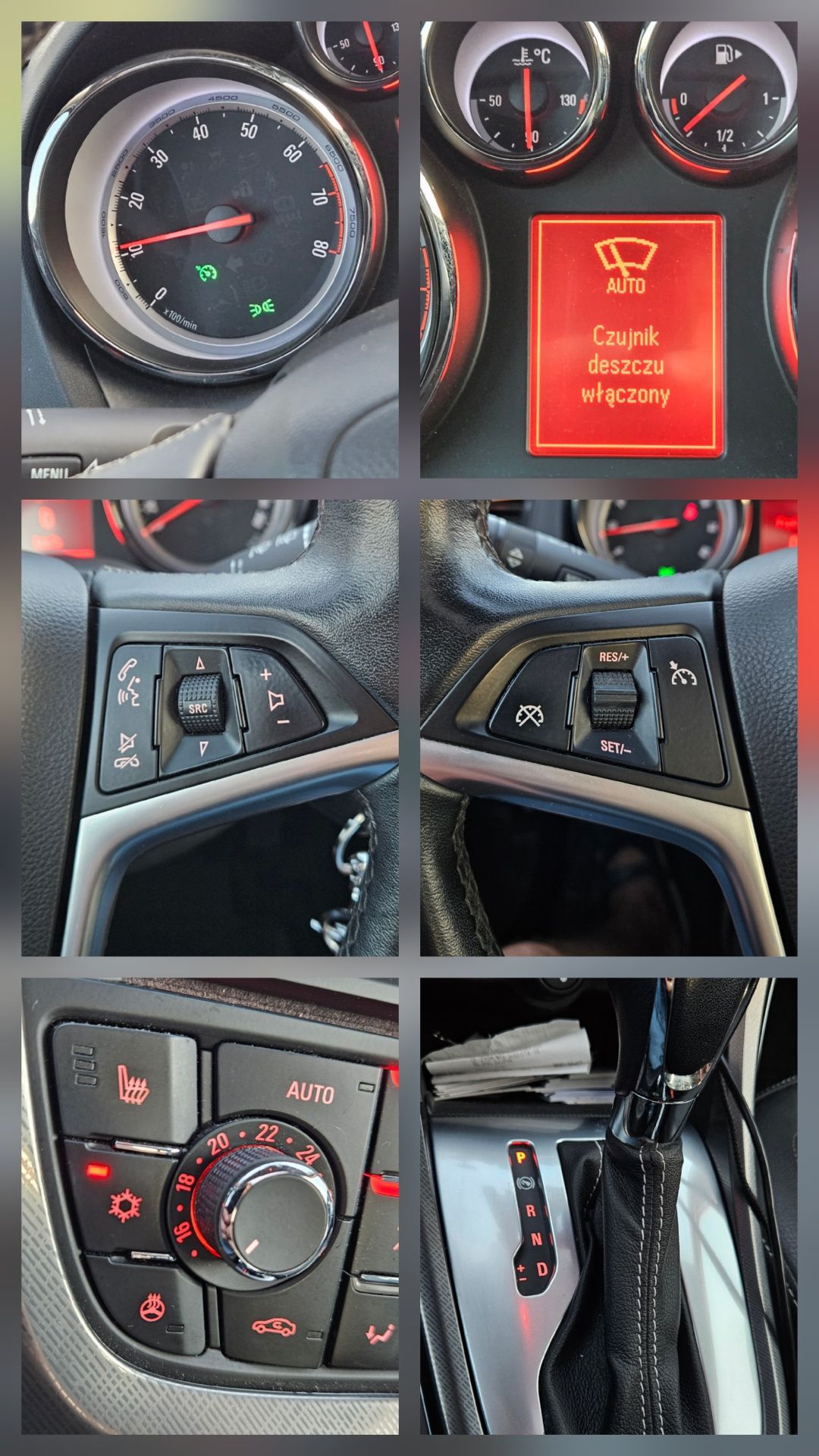 OPEL ASTRA J 1.4T lpg xenon skóra szyberdach podgrzewane fotele i kier