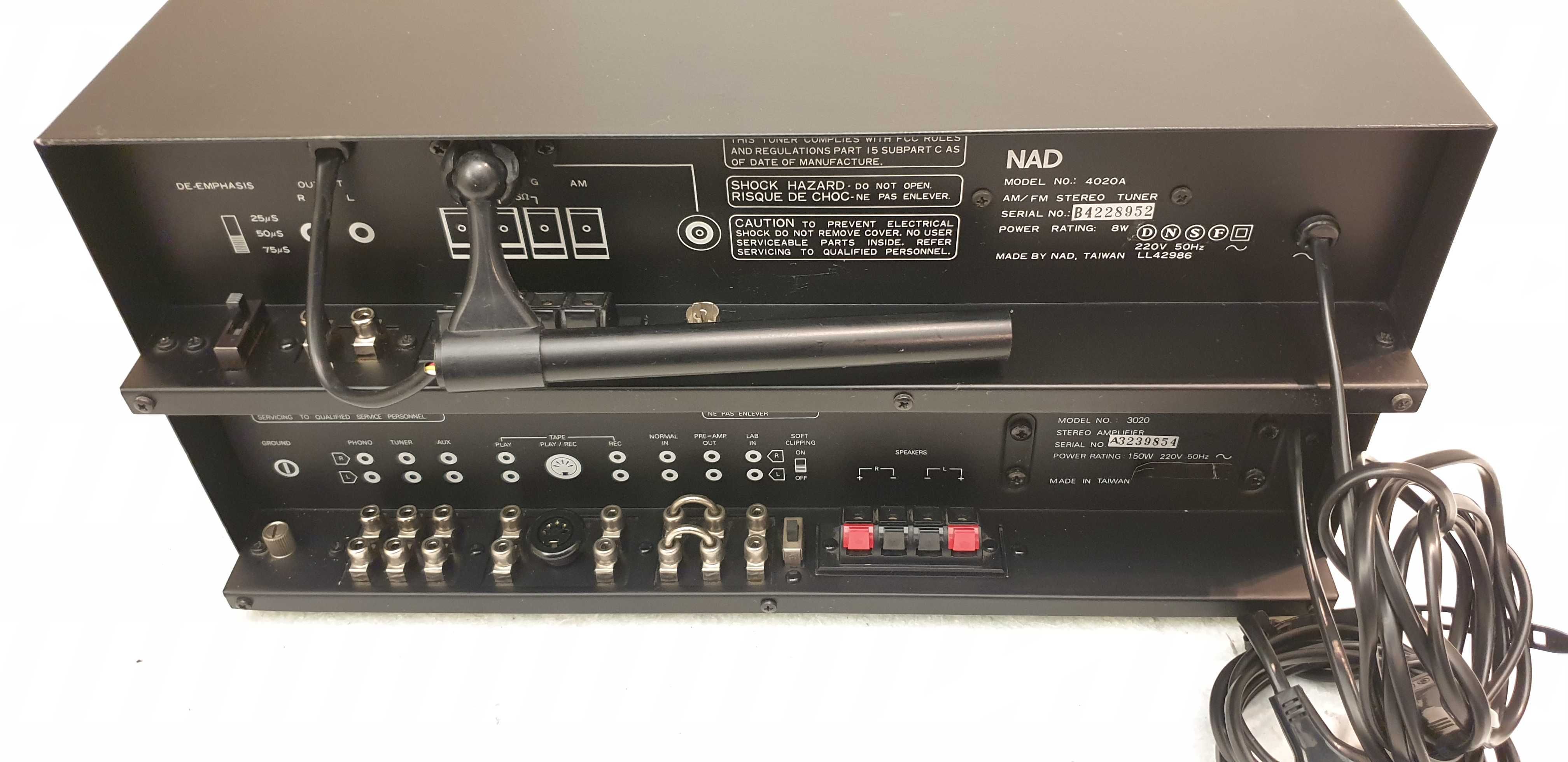 NAD 3020 i NAD 4020A, Stan bardzo dobry,Legenda HiFi AMP Tuner