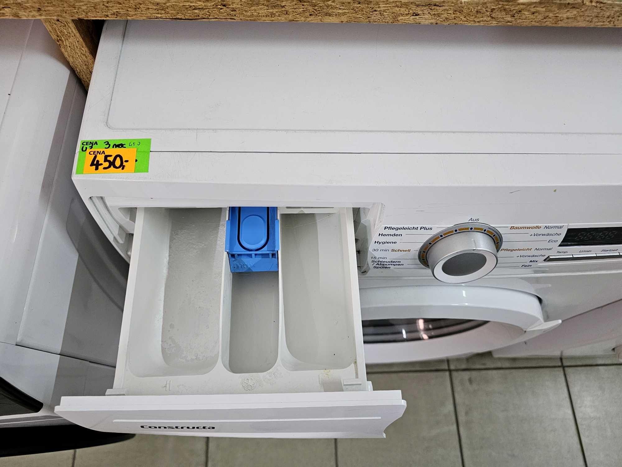 Pralka Constructa CWF14B20 | 6kg | 1400obr/min | gwarancja 3 miesiące