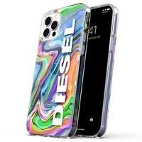 Diesel Etui Clear Case Digital Holograficzne do iPhone 12/12 Pro