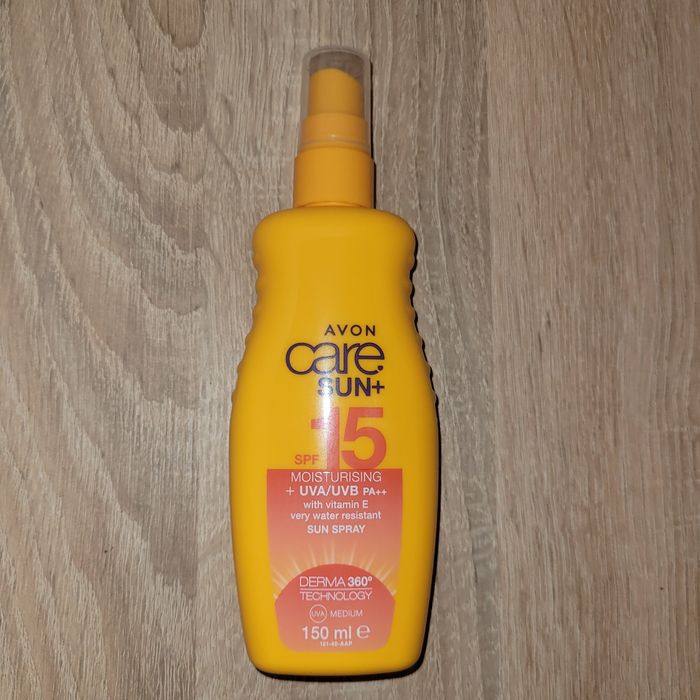 Avon Care sun + Spf 15 wodoodporne mleczko 150ml