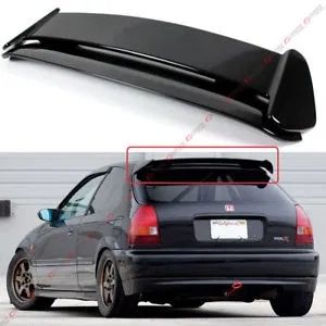 LIP SPOILER AILERON PALA ABA LAMINA LÁBIO AVENTAL RABETA HONDA CIVIC EK9 EK TYPER TYPE-R SPOON MUGUEN HATCHBACK