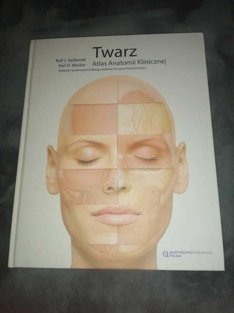 Atlas anatomii klinicznej twarzy