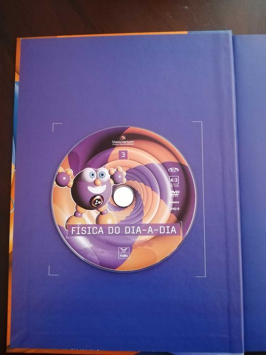 Livro didático  "Física do Dia a Dia", com DVD