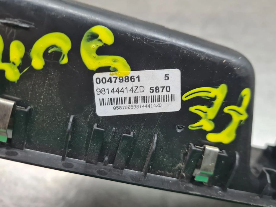 Comando / botão / interruptor vidros frente esquerdo CITROËN Jumpy III