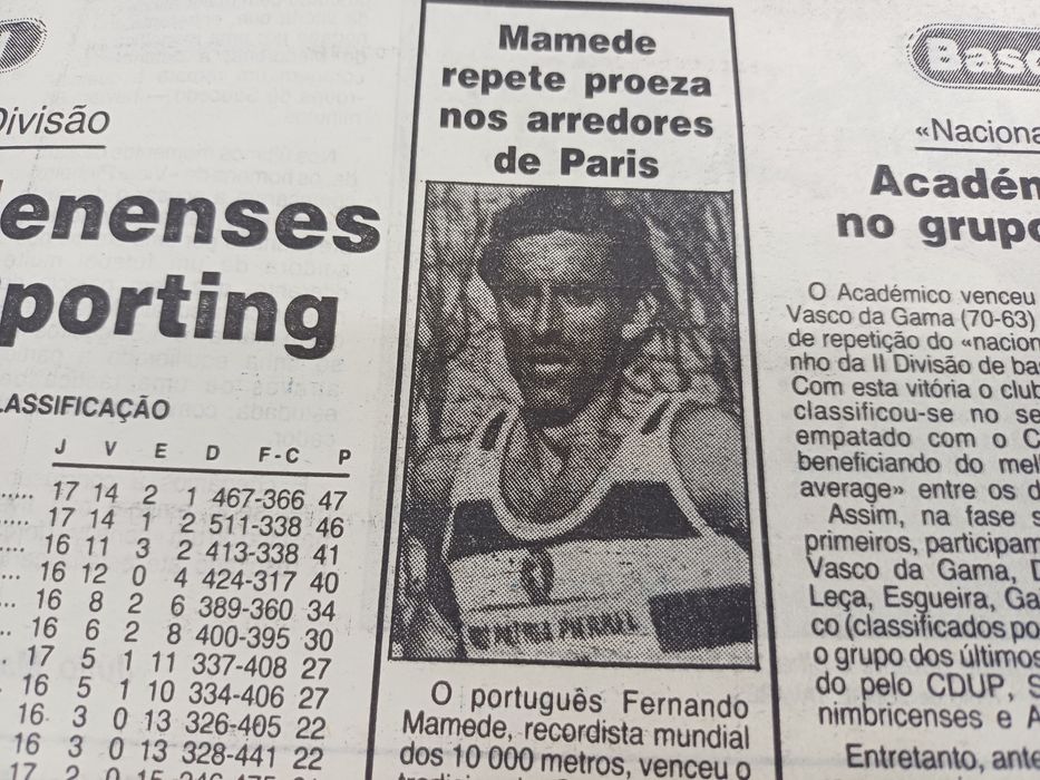 Lote 4 jornais: FERNANDO MAMEDE