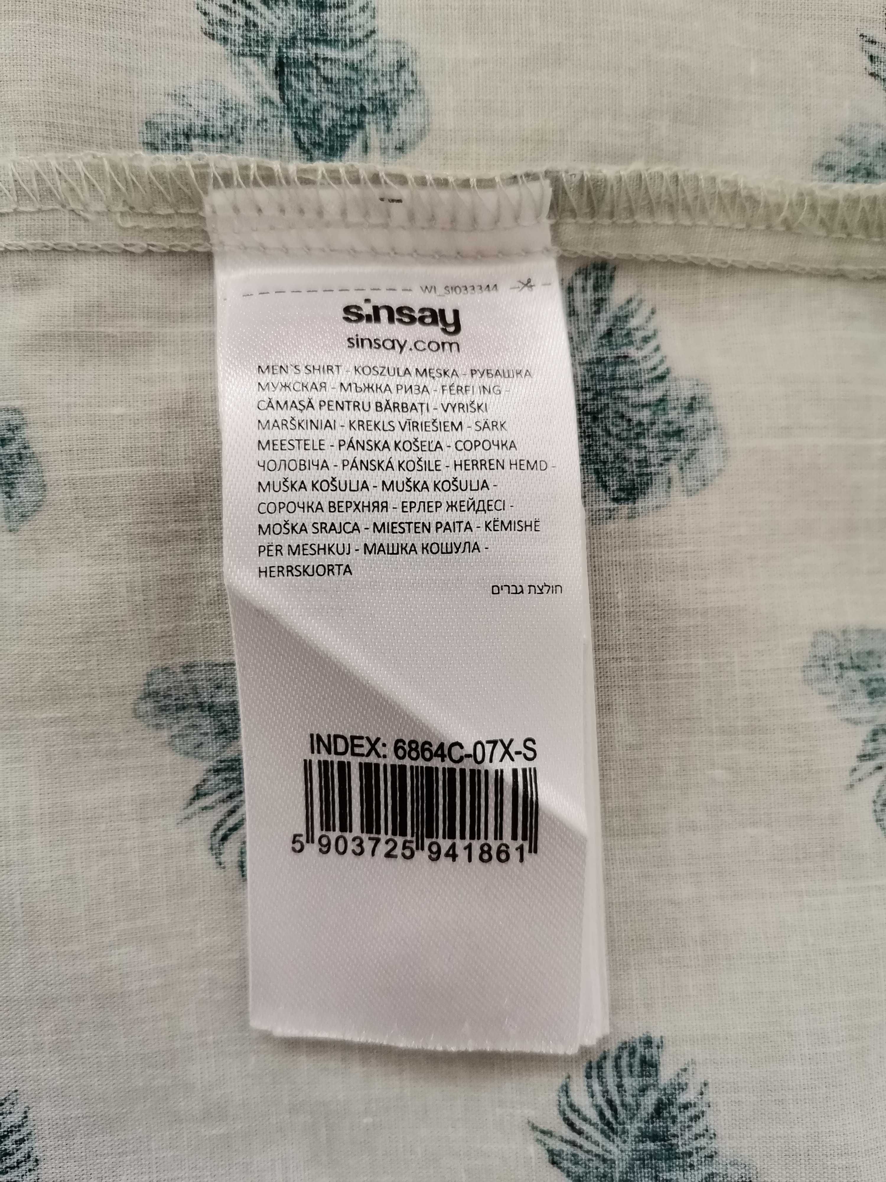 Koszula męska Sinsay