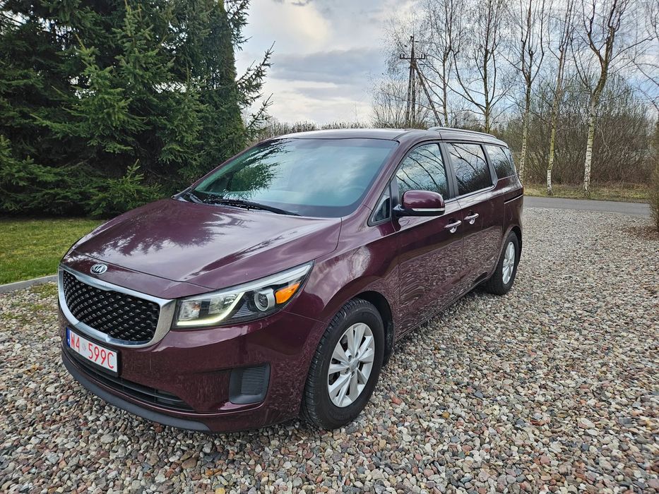 Kia Sedona Bezwypadkowy 8 osobowy Zamiana