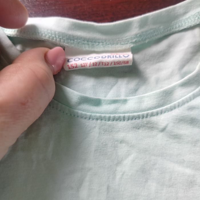 Koszulka t shirt dziewczęca krótki rękaw bluzka nadruk Coccodrillo 152