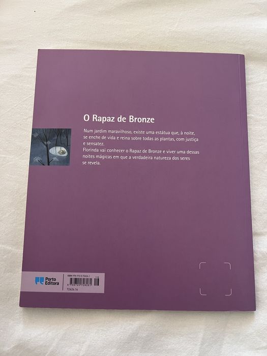 Livro O Rapaz De Bronze