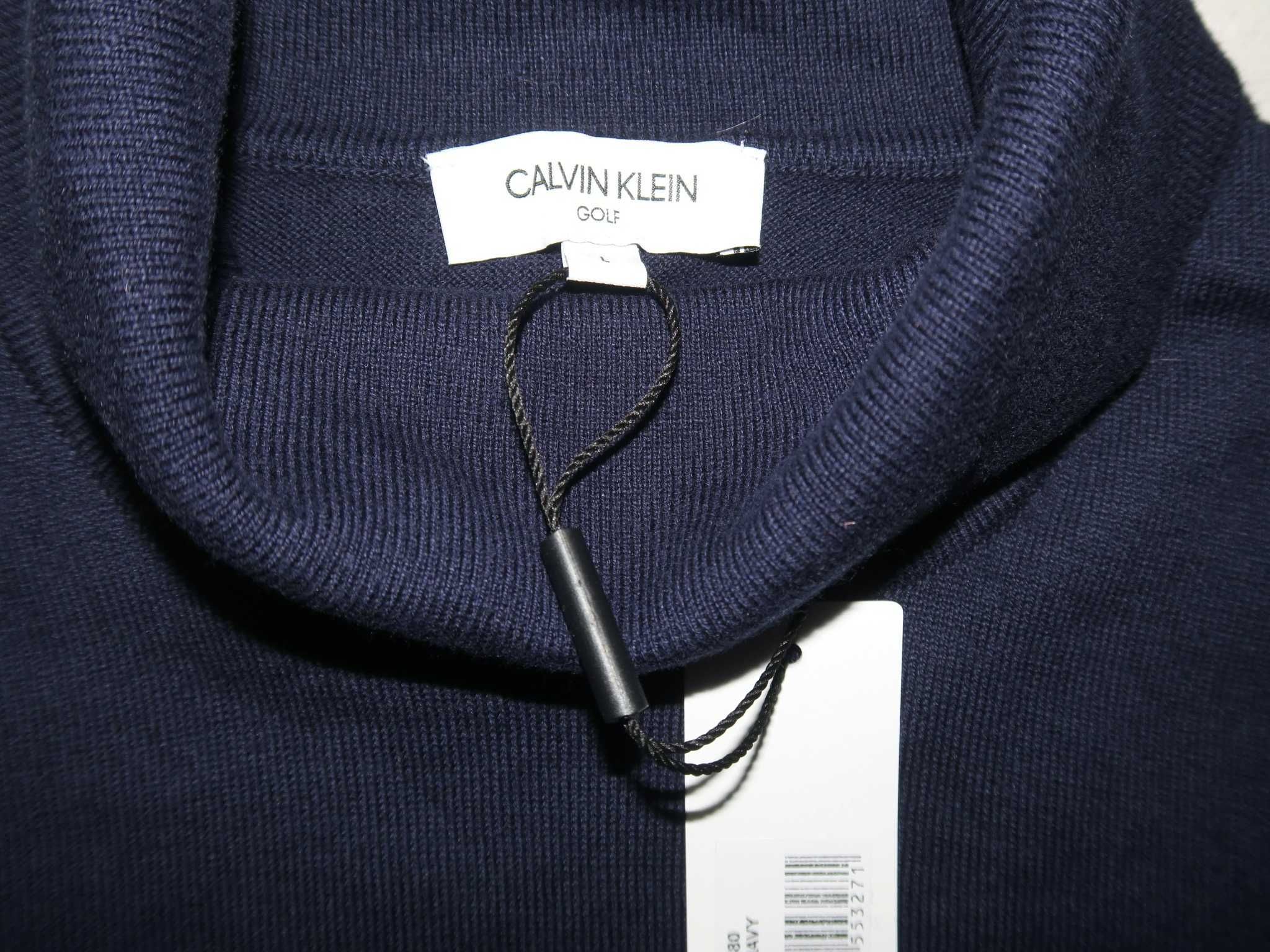 Calvin Klein golf sweter nowy L