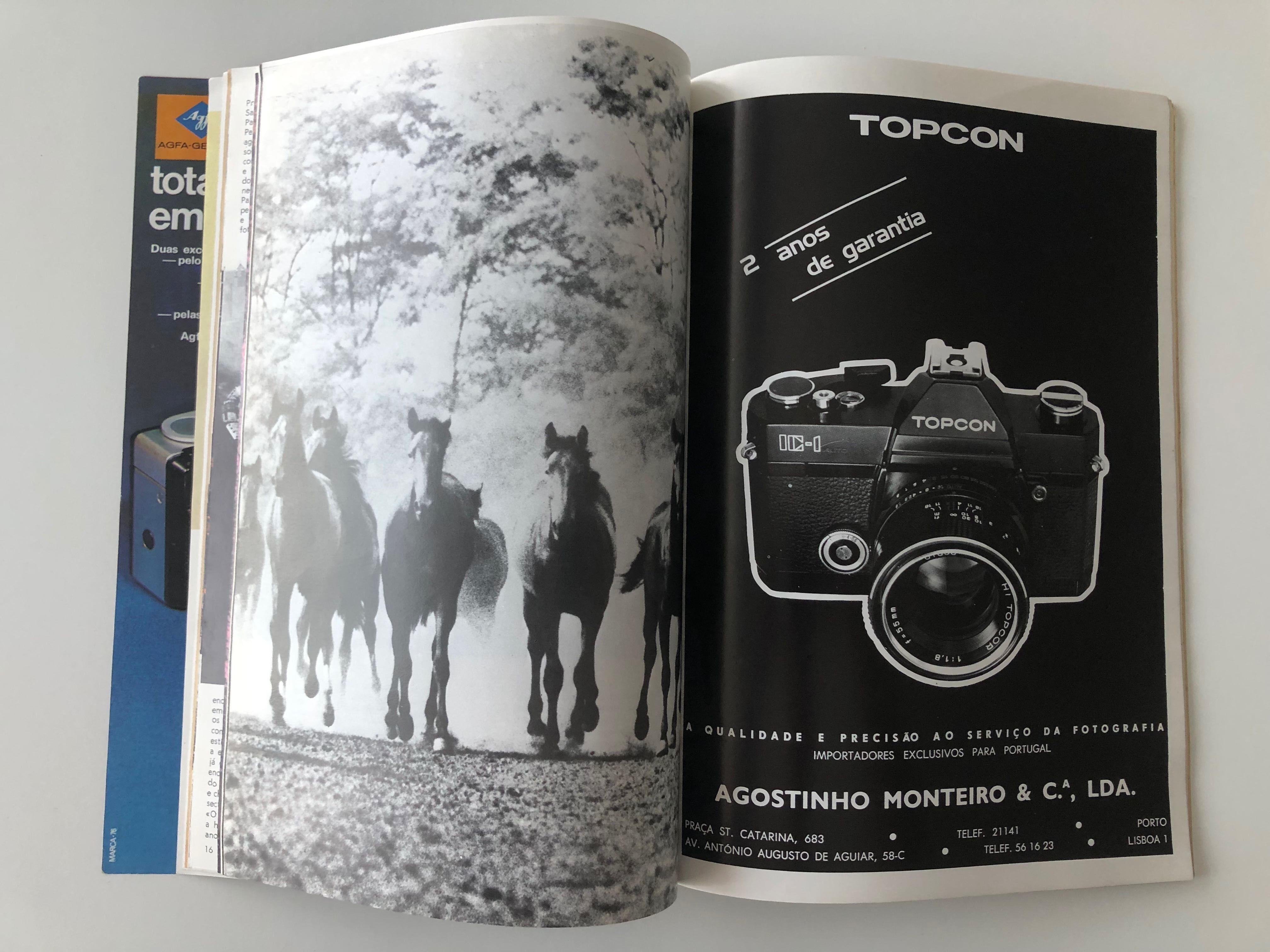 Revista técnica fotografia cinema e áudio 1976